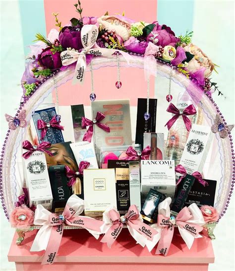 Pink Wedding Gift Basket