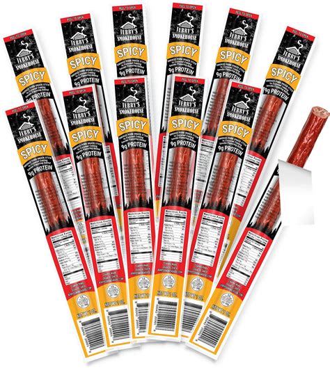 Amazon.com: FATTY Meat Sticks, Grass-Fed Beef, High Protein Snack ...