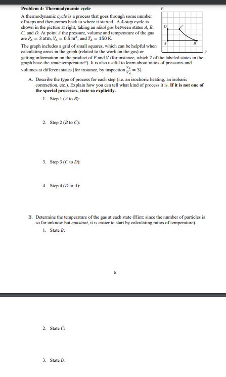 Image result for Thermodynamics Cycle Example Problem
