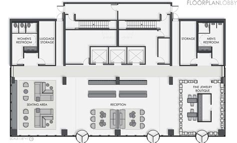 boutique hotel lobby floor plan - Google Search | Hotel floor plan ...