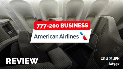American Airlines 777-200 Business Class In 2023: From Sao Paulo To New ...
