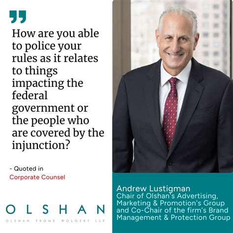 Olshan Frome Wolosky LLP on LinkedIn: Andrew Lustigman Quoted in ...