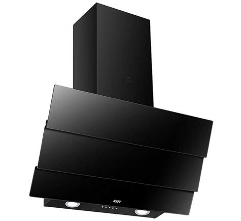 Buy KAFF JIFF 60 Chimney | Unique louvered design | Full Black Tempered ...