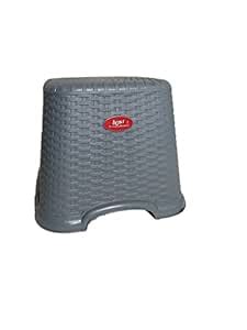 Anti Skid Design Plastic Stool for Bathroom/Kitchen (Medium Size) INR ...