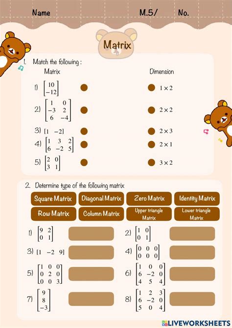 Time Matrix Worksheet 的图像结果
