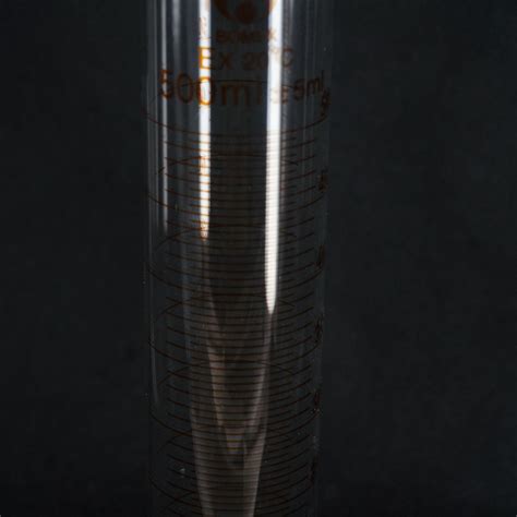 500ml Lab Glass Graduated Measuring Cylinder With ... – Grandado