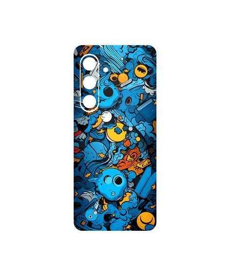 🌊 Midnight Mural - Urban Blue Graffiti Mobile Skin 💥 – StayCase