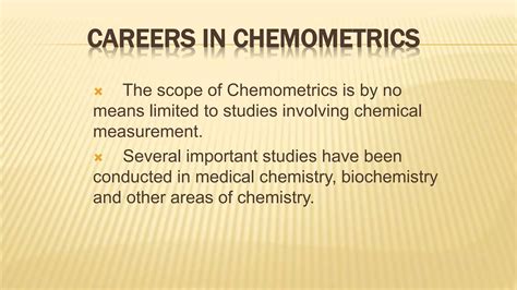Chemometrics | PPTX