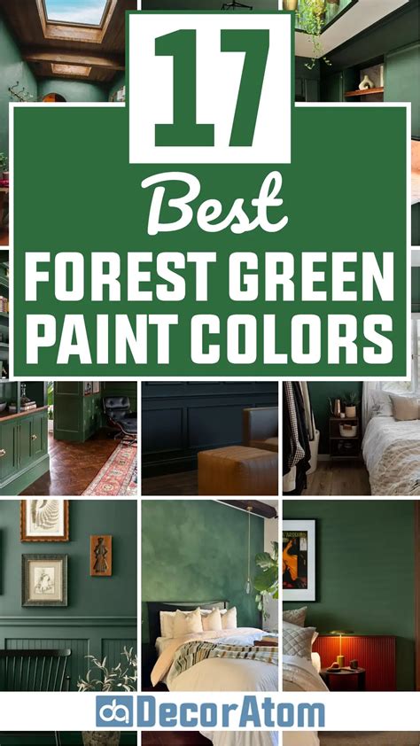 17 Best Forest Green Paint Colors – Decor Atom