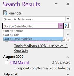 OneNote Tutorial for Searching 的图像结果