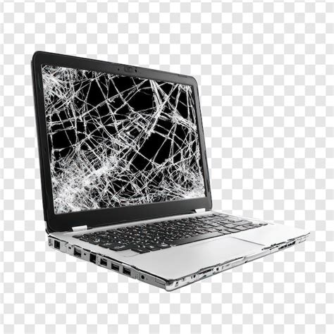 Broken Computer Transparent Background 的图像结果