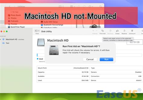 No Mountable File System Mac 的图像结果