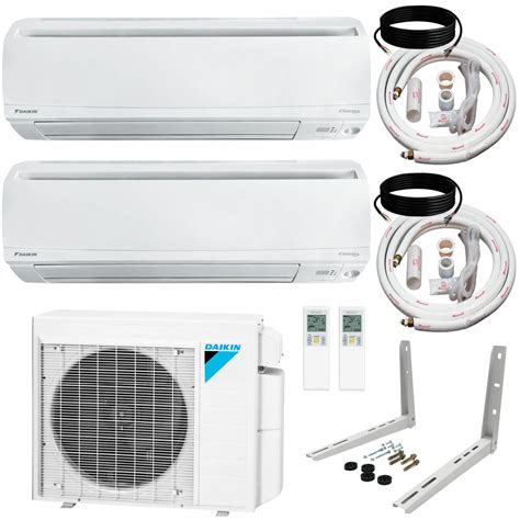 Amazon.com: Daikin 2-Zone (2MXS18W) Ductless Mini-Split A/C Heat Pump ...