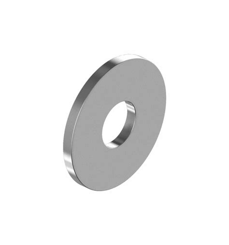 DIN 9021 Scheiben 5,3 x 15 x 1,2, A2 blank mit großem Außendurchmesser ...