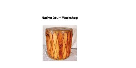 Native Drum Workshop, 28 Anawan St, Fall River, 7 December 2023 | AllEvents