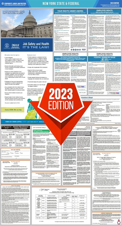Corporate Labor Law Posters :: 2023 New York State & India | Ubuy
