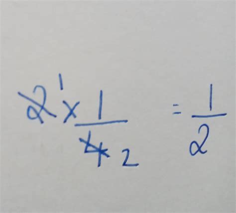 2×1/4 explain step by step - Brainly.in