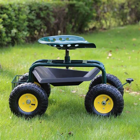 8 Best Rolling Garden Benches That Will Make Gardening a Breeze