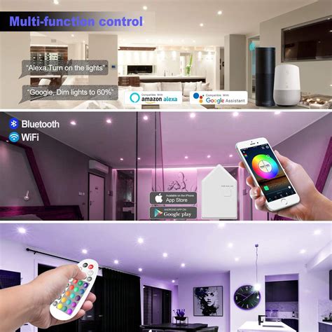 Buy MagicLight 5/6 Smart Recessed Light, 9W Dimmable Color Changing ...