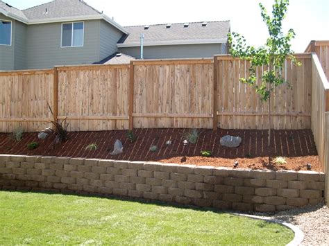 Retaining Wall Fence Height at Sara Swasey blog