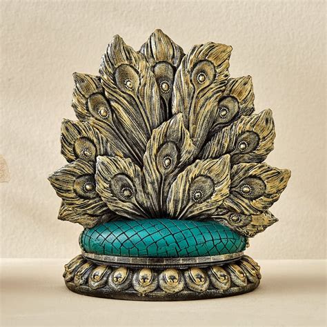 Buy Alpana Ojas Polyresin Baby Krishna with Peacock Figurine from Home ...