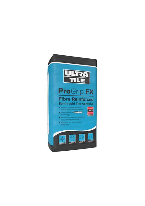 ProGrip FX Reinforced Semi Rapid Set Tile Adhesive | Ultra Tile
