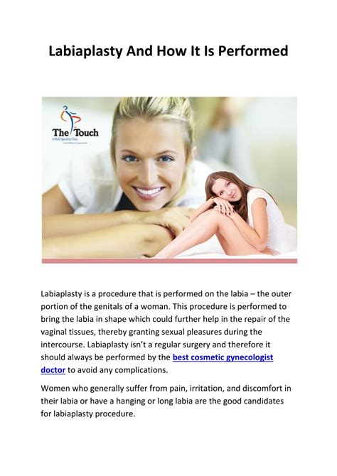 PPT - Labiaplasty And How It Is Performed PowerPoint Presentation, free download - ID:8085568