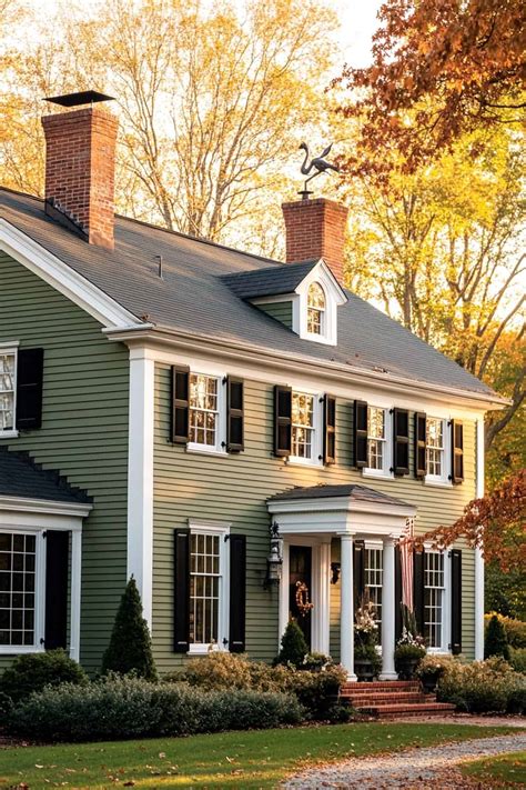 69 Colonial House Exteriors That Stand the Test of Time