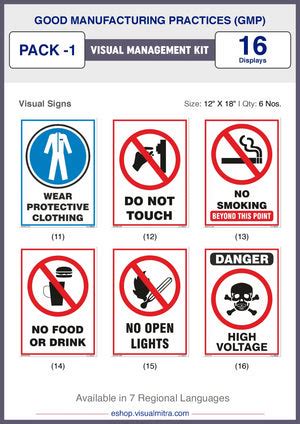 GMP - Good Manufacturing Practice Visual Management Kit 1 – VisualMitra LLP