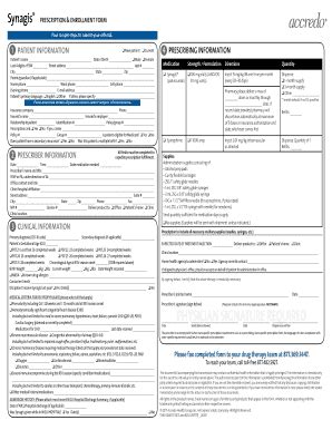 Fillable Online NC Statement of Medical Necessity and ... - Accredo Fax ...