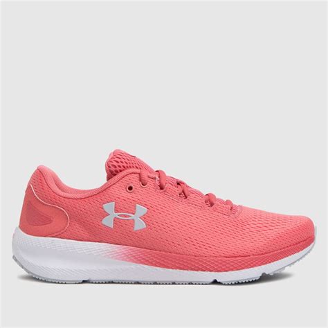 Under Armour Pink Charged Pursuit 2 Trainers - ShoeFreak