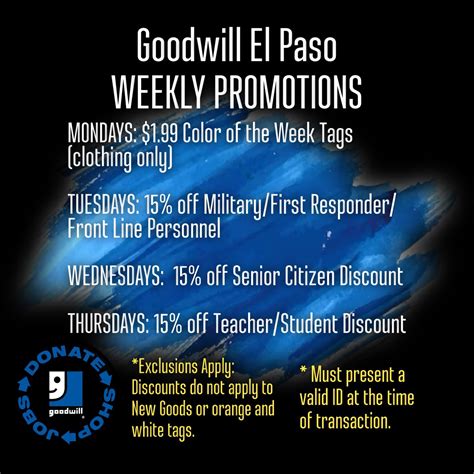 Goodwill Industries of El Paso Inc. – Providing training, skills and ...