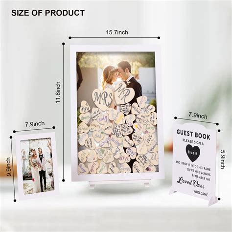 Bisenwin Wedding Guest Book Alternative for Wedding India | Ubuy