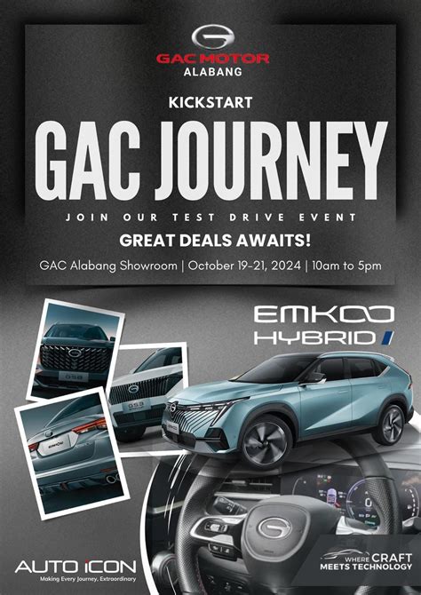 Test Drive Event at GAC Motor Alabang - Official Team Trey, GAC Motor ...
