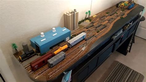 Image result for Model Railroad Shelf Layout