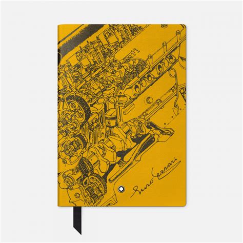 Carnet #146 petit format, Great Characters Enzo Ferrari, Giallo Modena ...