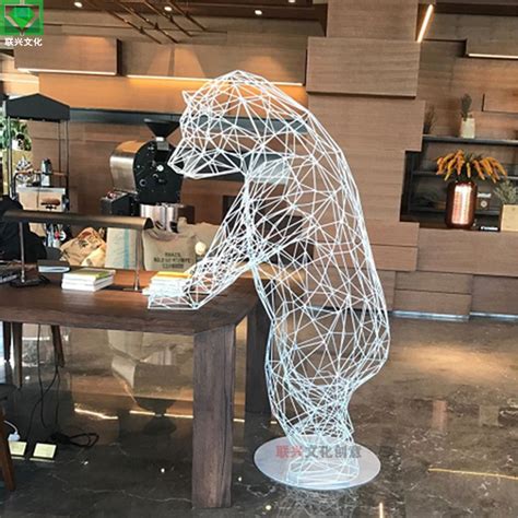 不锈钢镂空动物雕塑 - 卓景雕塑公司