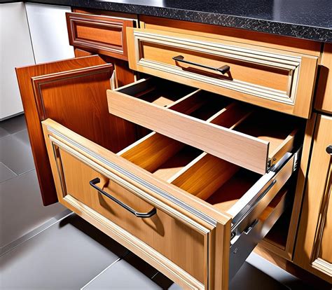 Fitting More in Kitchen Cabinets with Pull Out Drawers - Tiponthetrail.com