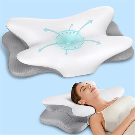 Amazon.com: Cobio Contour Relief Pillow, 2024 Best Memory Foam Neck Pillow, Pillow for Neck Pain ...