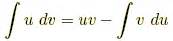 Image result for Indefinite Integral Rules