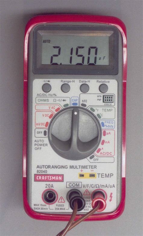 Image result for Craftsman Digital Multimeter