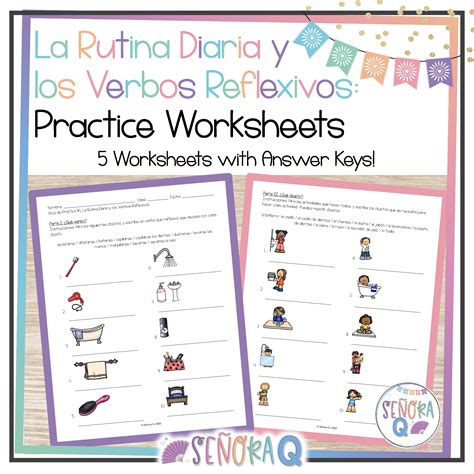 Mi Rutina Diaria Reflexive Verbs