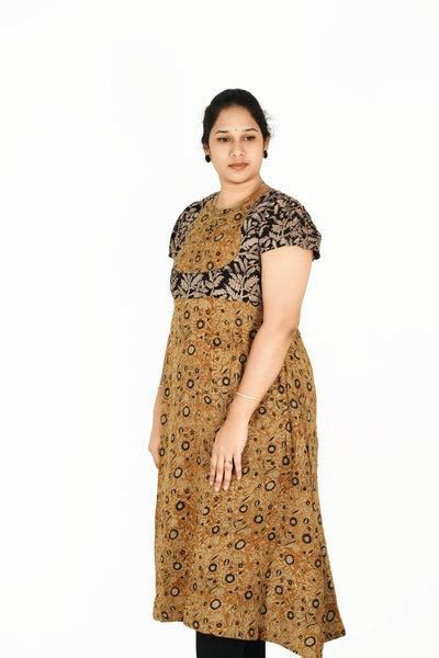 Kalamkari Aline Top's – Manav Kalamkari