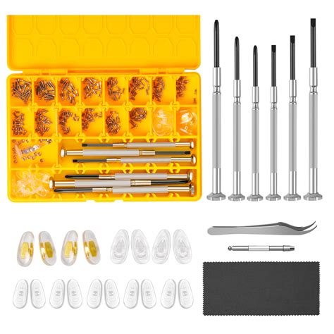 Magnetic Eyeglass Repair Kit, Glasses Repair Kit with Eyeglass Screws ...