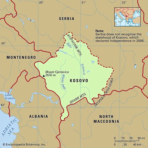 Kosovo | History, Map, Flag, Population, Languages, & Capital | Britannica