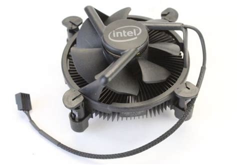 VOOCME Processer CPU Fan BLACK ALUMINIUM HEAT SINK for zebronics h61 ...