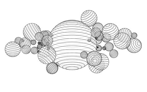 Sphere Line Drawing 的图像结果