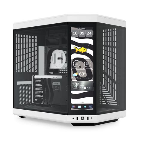 Hyte Y70 Touch Infinite Dual Chamber Atx Mid Tower Modern | Desertcart ...