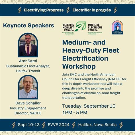 🚚 Medium- and heavy-duty fleet electrification workshop at EVVE2024 🚌 ...