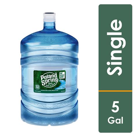 Poland Spring 100% Natural Spring Water, 5-Gallon Plastic Jug - Walmart.com